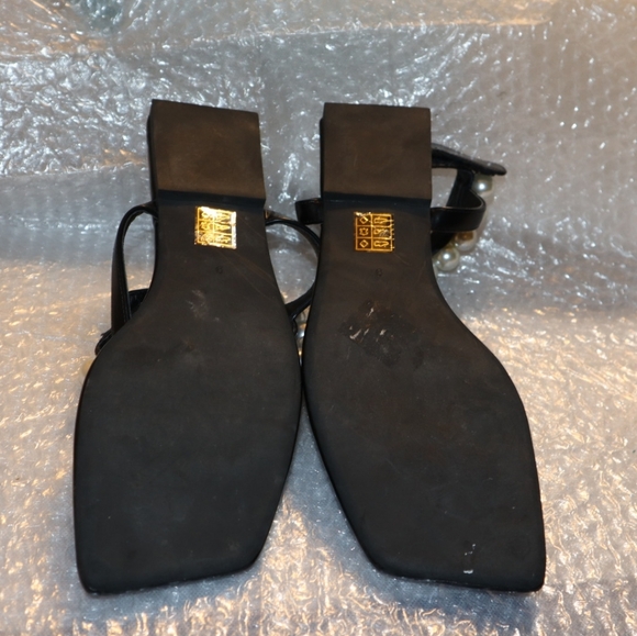 Jeffrey Campbell Chateau Sandals Black Size 9 - Picture 11 of 11